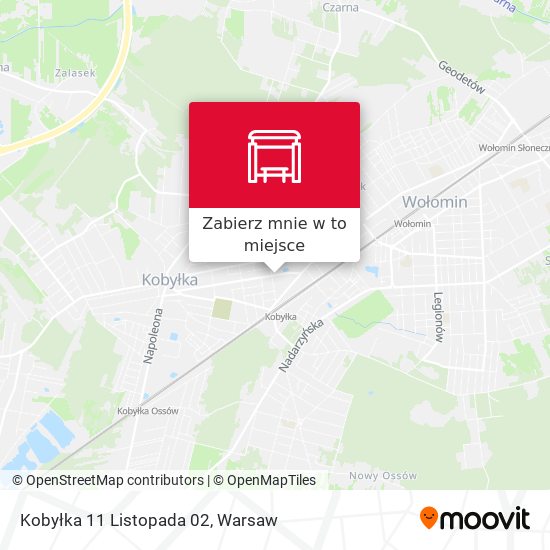 Mapa Kobyłka 11 Listopada