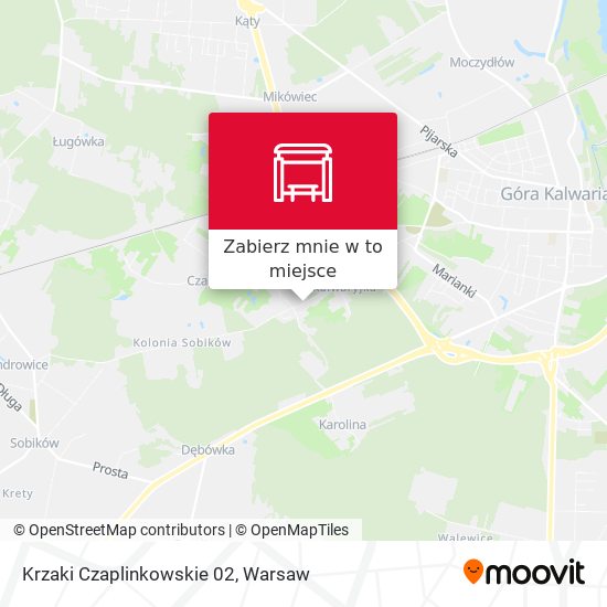 Mapa Krzaki Czaplinkowskie 02