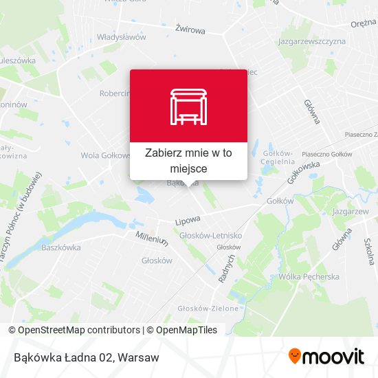 Mapa Bąkówka Ładna 02