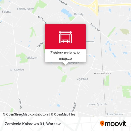 Mapa Zamienie Kakaowa 01