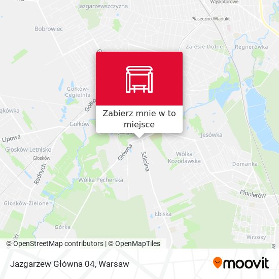 Mapa Jazgarzew Główna 04