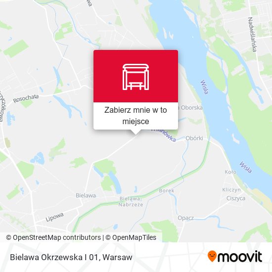 Mapa Bielawa Okrzewska I