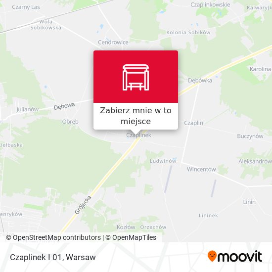 Mapa Czaplinek I 01