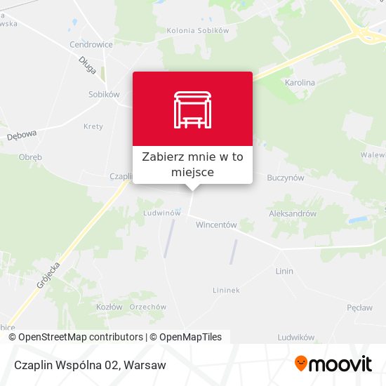 Mapa Czaplin Wspólna 02