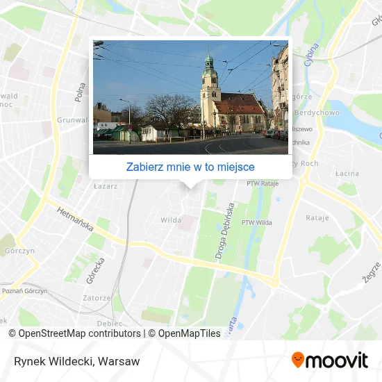 Mapa Rynek Wildecki