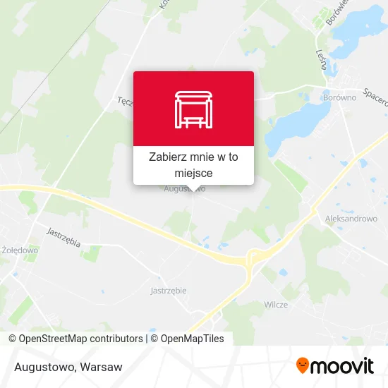 Mapa Augustowo