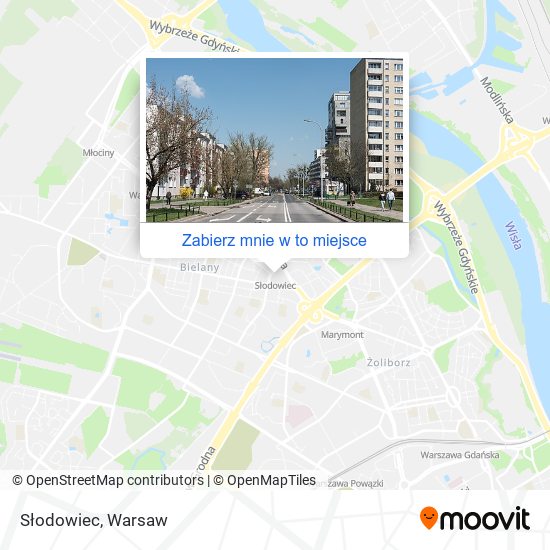 Mapa Słodowiec