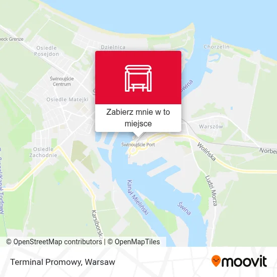 Mapa Terminal Promowy