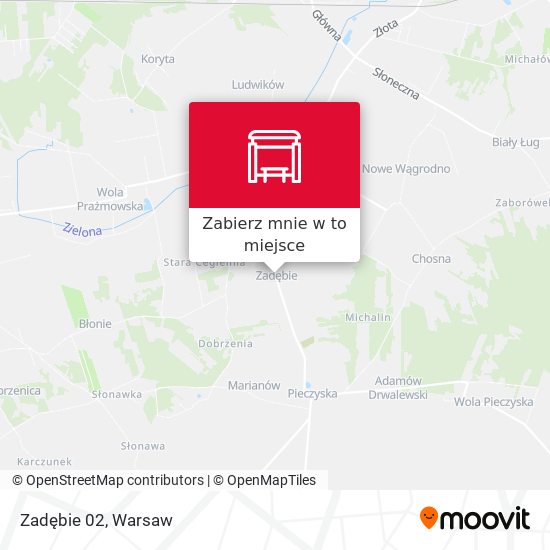 Mapa Zadębie 02