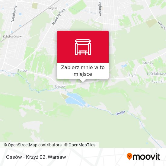 Mapa Ossów - Krzyż 02