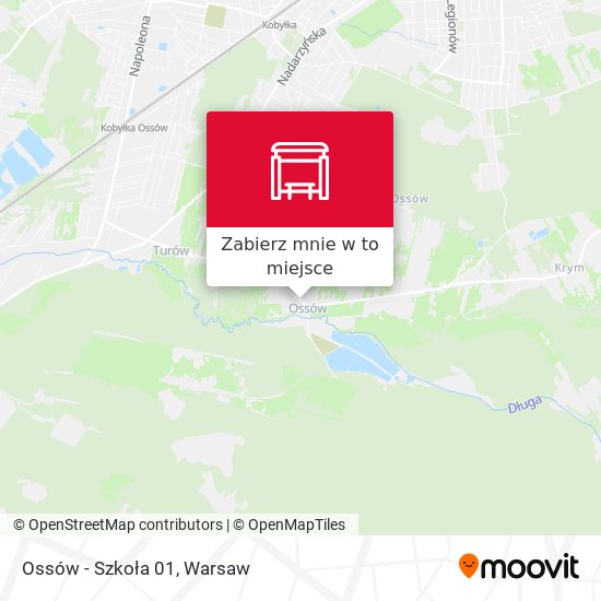 Mapa Ossów - Szkoła 01