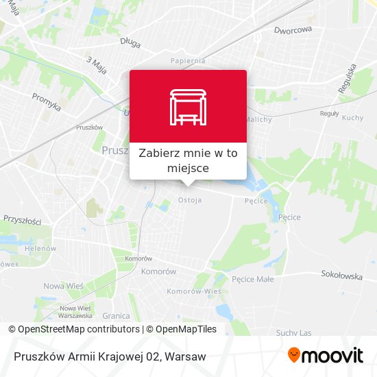 Mapa Pruszków Armii Krajowej 02