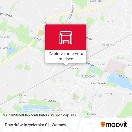 Mapa Pruszków Inżynierska 01