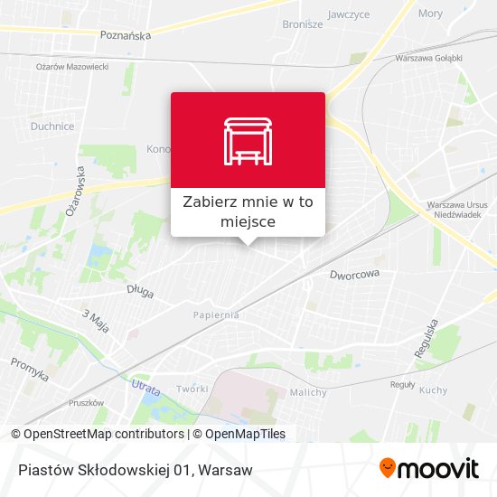 Mapa Piastów Skłodowskiej 01