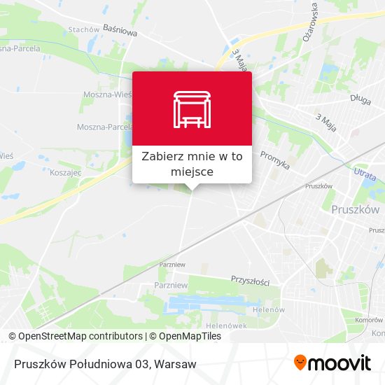 Mapa Pruszków Południowa 03