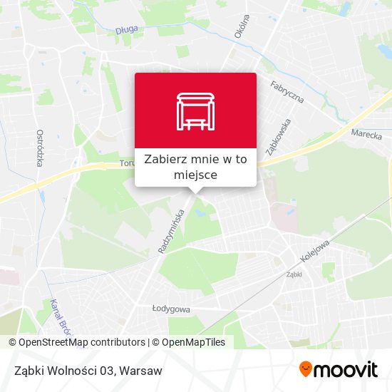 Mapa Ząbki Wolności 03