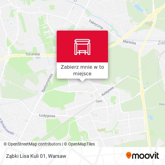 Mapa Ząbki Lisa Kuli 01