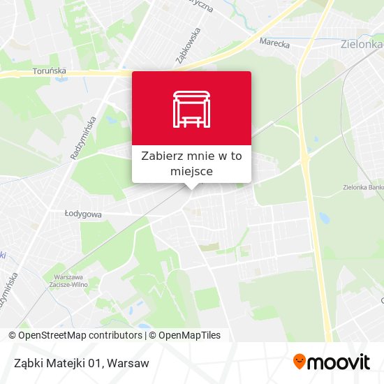 Mapa Ząbki Matejki 01