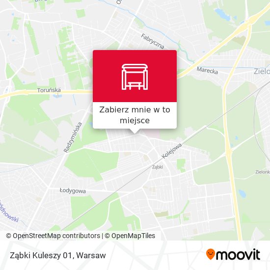 Mapa Ząbki Kuleszy 01