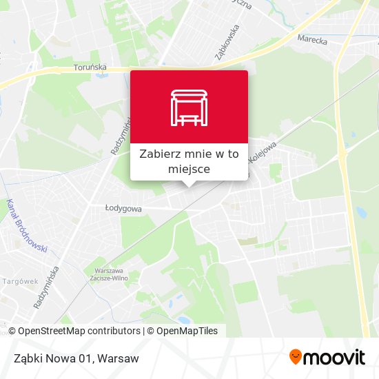 Mapa Ząbki Nowa 01