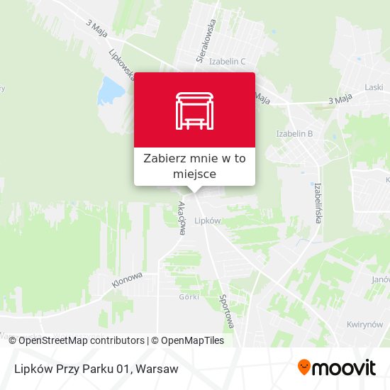 Mapa Lipków Przy Parku 01