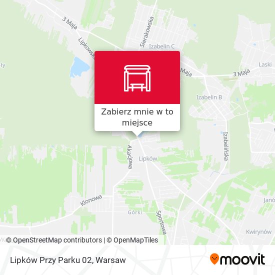 Mapa Lipków Przy Parku 02