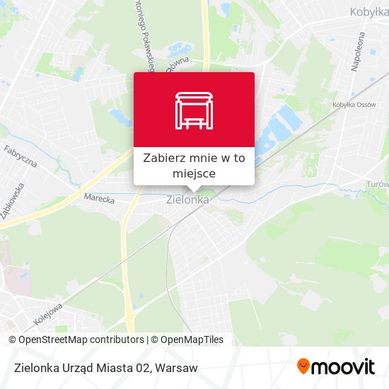 Mapa Zielonka Urząd Miasta