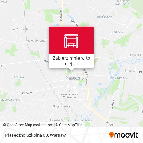 Mapa Piaseczno Szkolna 03