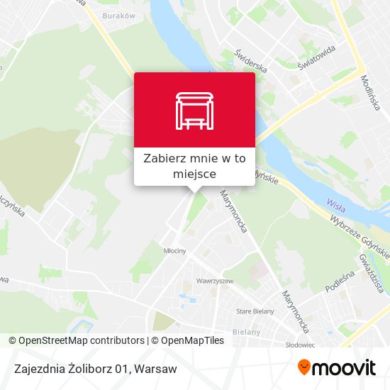 Mapa Zajezdnia Żoliborz 01