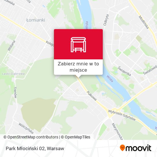 Mapa Park Młociński 02