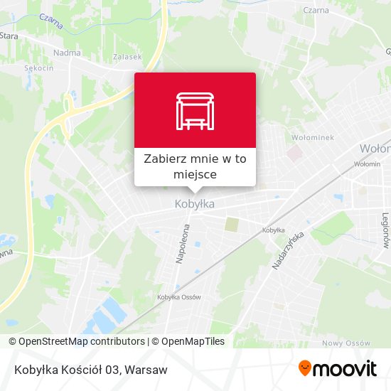 Mapa Kobyłka Kościół 03