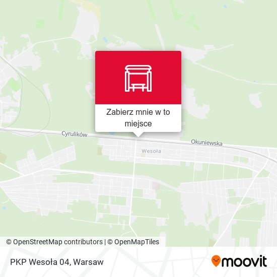 Mapa PKP Wesoła 04