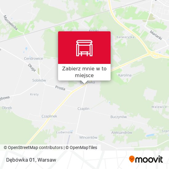 Mapa Dębówka 01