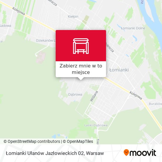 Mapa Łomianki Ułanów Jazłowieckich 02