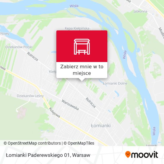 Mapa Łomianki Paderewskiego 01