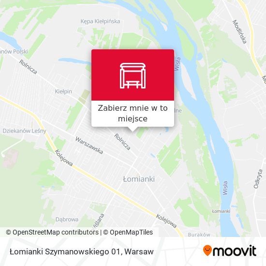 Mapa Łomianki Szymanowskiego 01