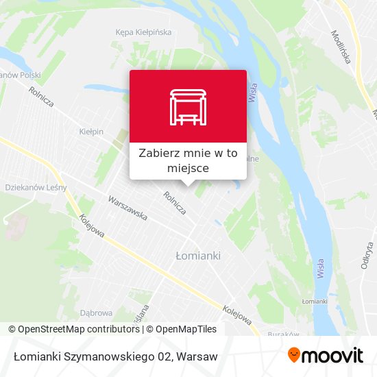 Mapa Łomianki Szymanowskiego 02