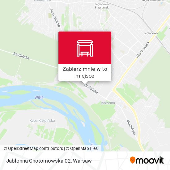 Mapa Jabłonna Chotomowska 02