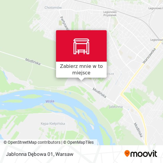 Mapa Jabłonna Dębowa 01