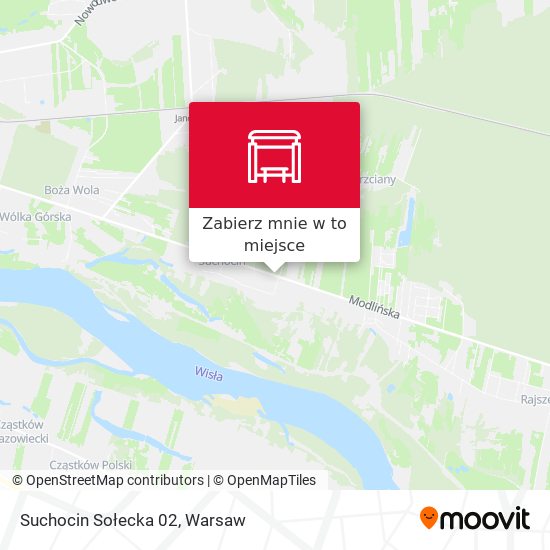 Mapa Suchocin Sołecka