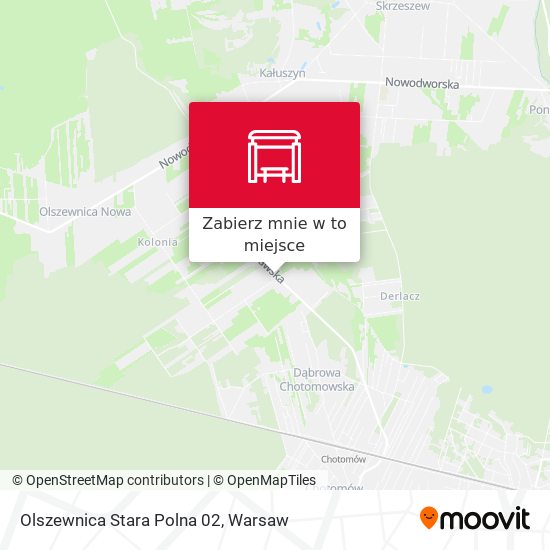 Mapa Olszewnica Stara Polna