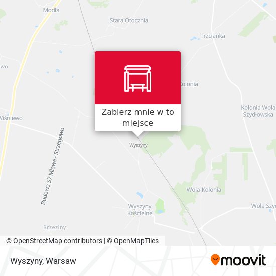 Mapa Wyszyny