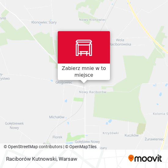 Mapa Raciborów Kutnowski