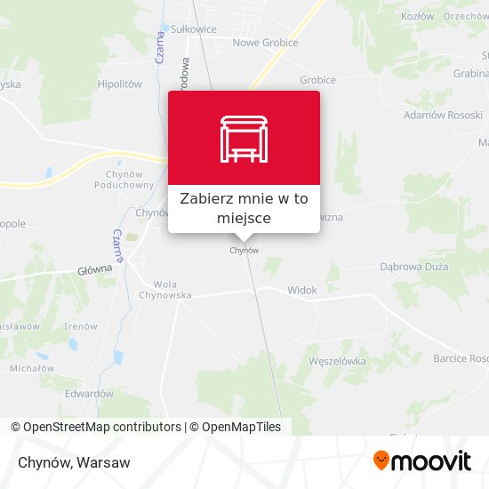 Mapa Chynów