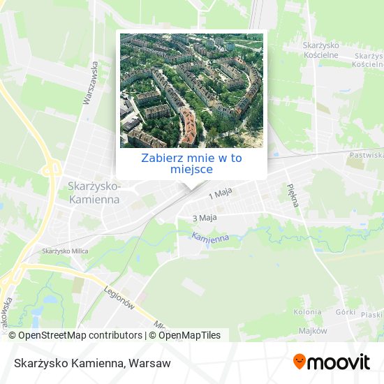 Mapa Skarżysko Kamienna