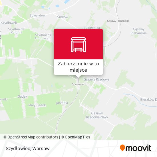 Mapa Szydłowiec