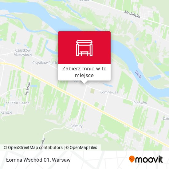 Mapa Łomna Wschód