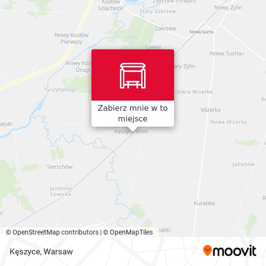 Mapa Kęszyce