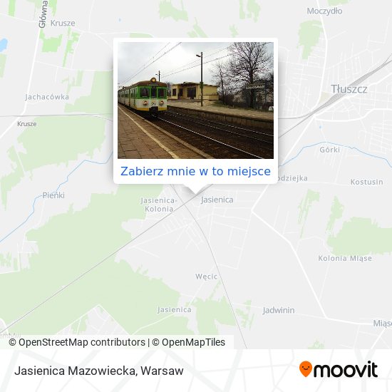 Mapa Jasienica Mazowiecka