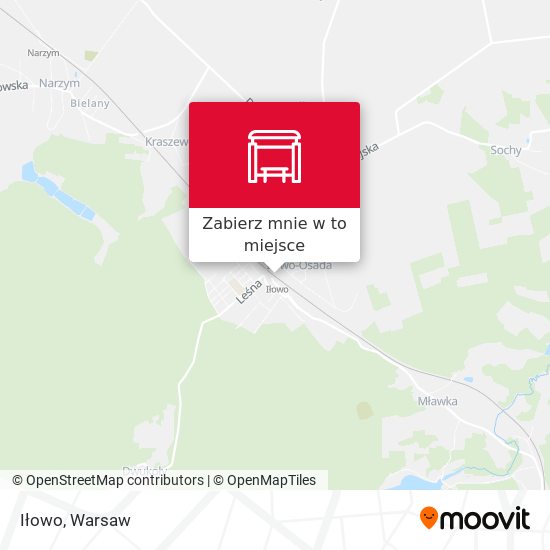 Mapa Iłowo